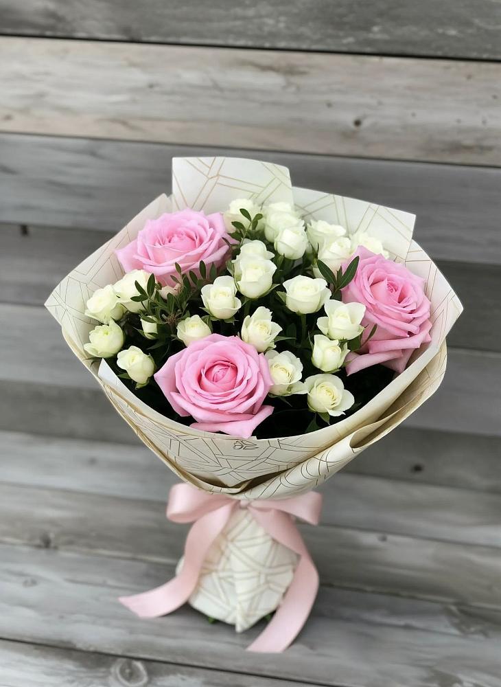 Букет цветов из: Розы в Бахтеево