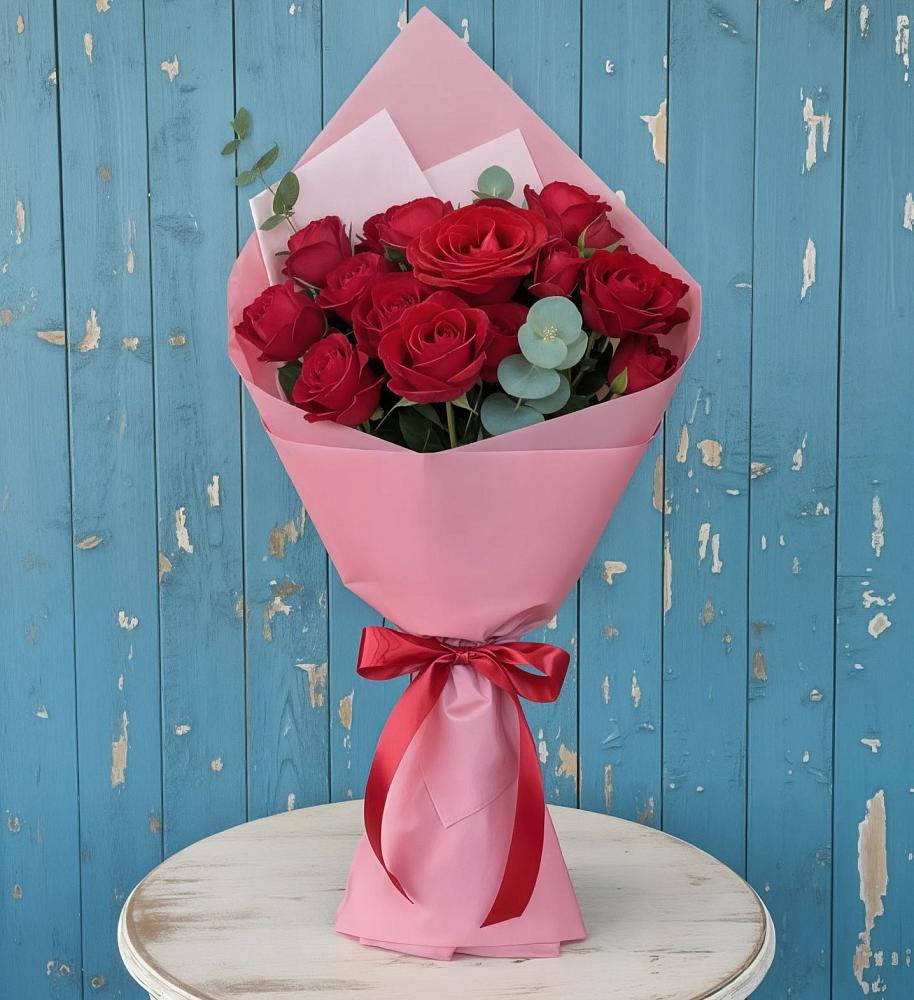 Букет цветов из: Розы в Бахтеево