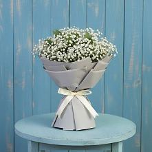 Букет цветов из:  Гипсофила в Бахтеево