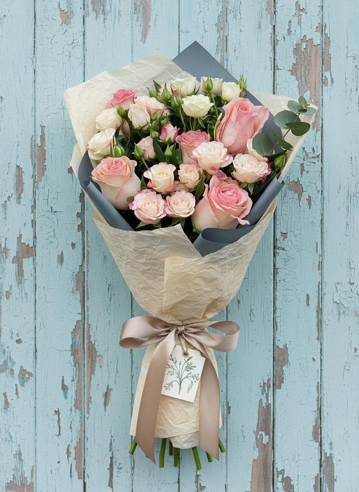 Букет цветов из: Розы в Бахтеево