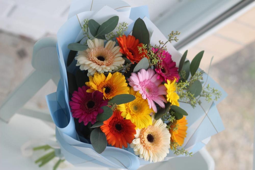 Букет цветов из: Герберы в Бахтеево