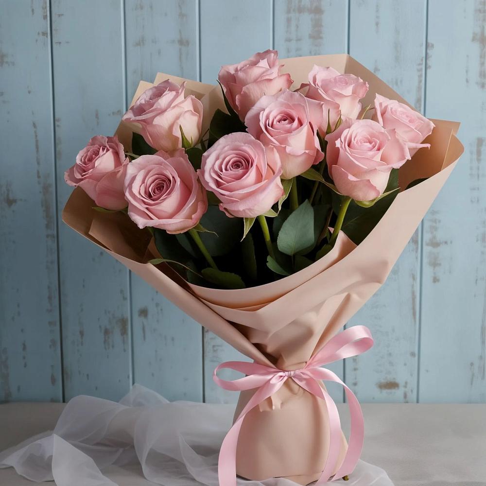 Букет цветов из: Розы в Бахтеево