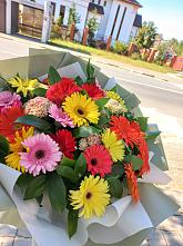 Букет цветов из:  Герберы #REPLACE_PRED# Бахтеево