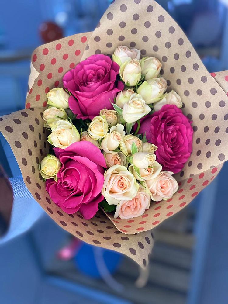 Букет цветов из: Розы в Бахтеево