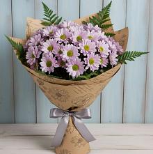 Букет цветов из:  Хризантемы в Бахтеево