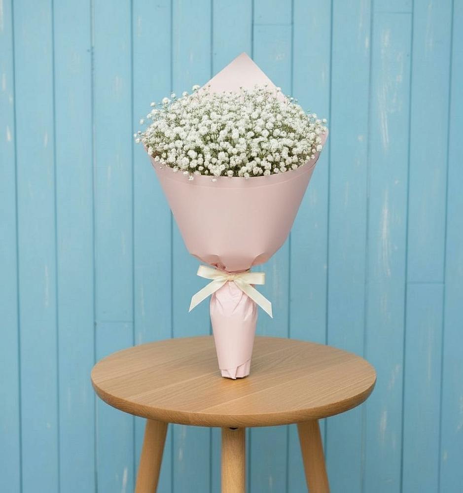 Букет цветов из: Гипсофила в Бахтеево