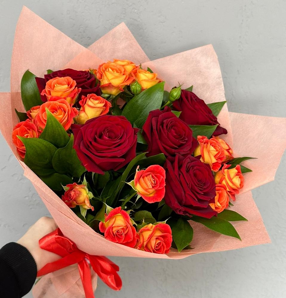 Букет Любовь и восторг в Бахтеево