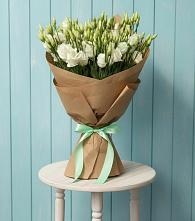 Букет цветов из:  Лизиантусы в Бахтеево