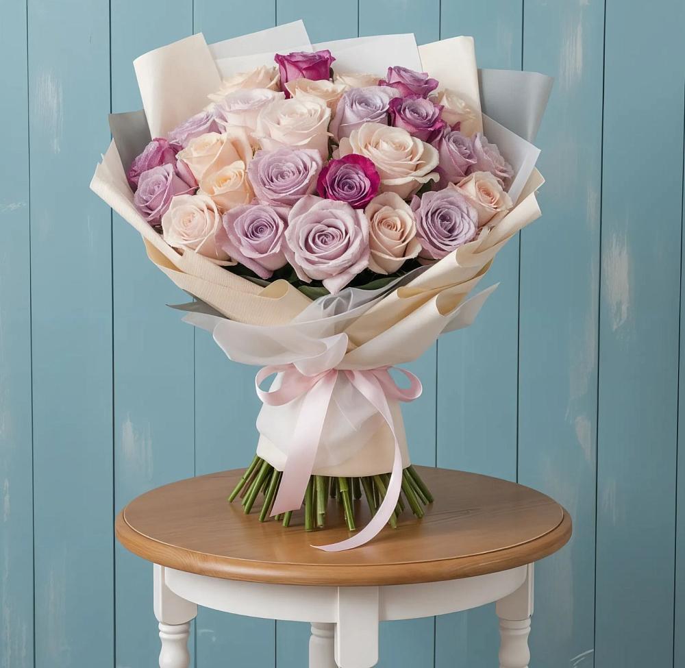 Букет цветов из: Розы в Бахтеево