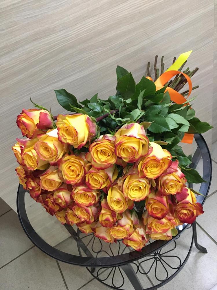 Букет Желтые розы в Бахтеево