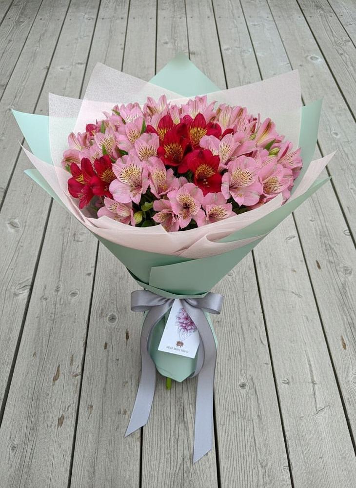 Букет цветов из: Альстромерии в Бахтеево