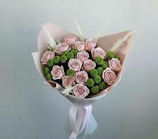 Букет цветов из:  Розы и Хризантемы в Бахтеево