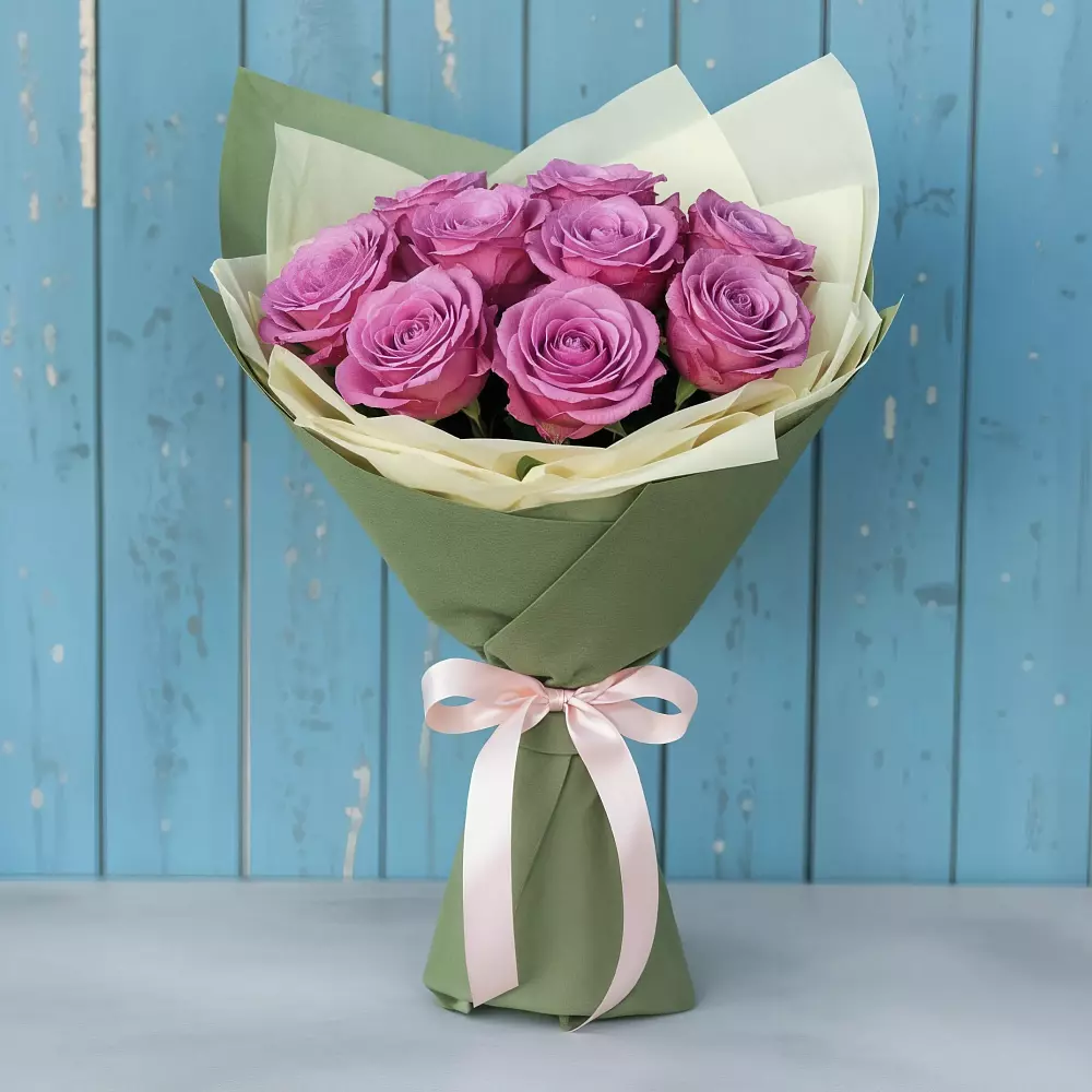 Букет Розы Фёрст Леди в Бахтеево