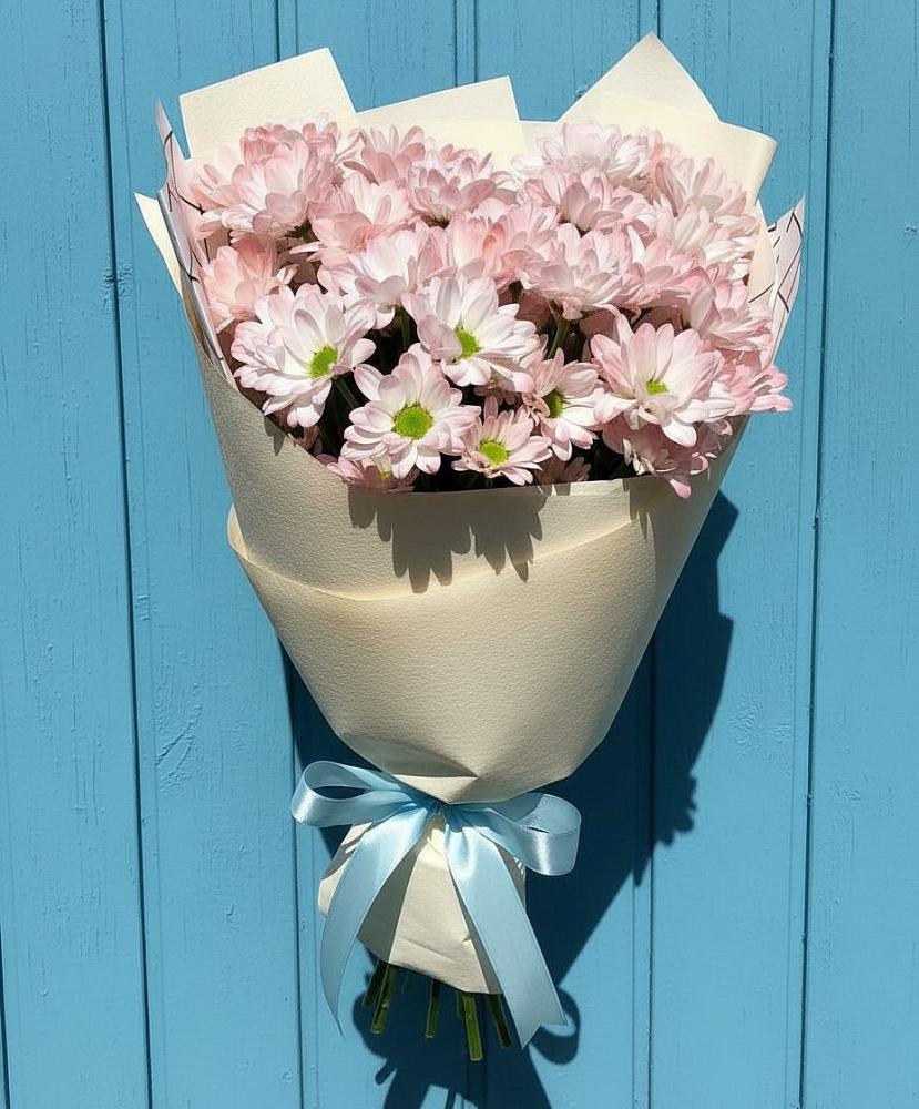 Букет цветов из: Хризантемы в Бахтеево