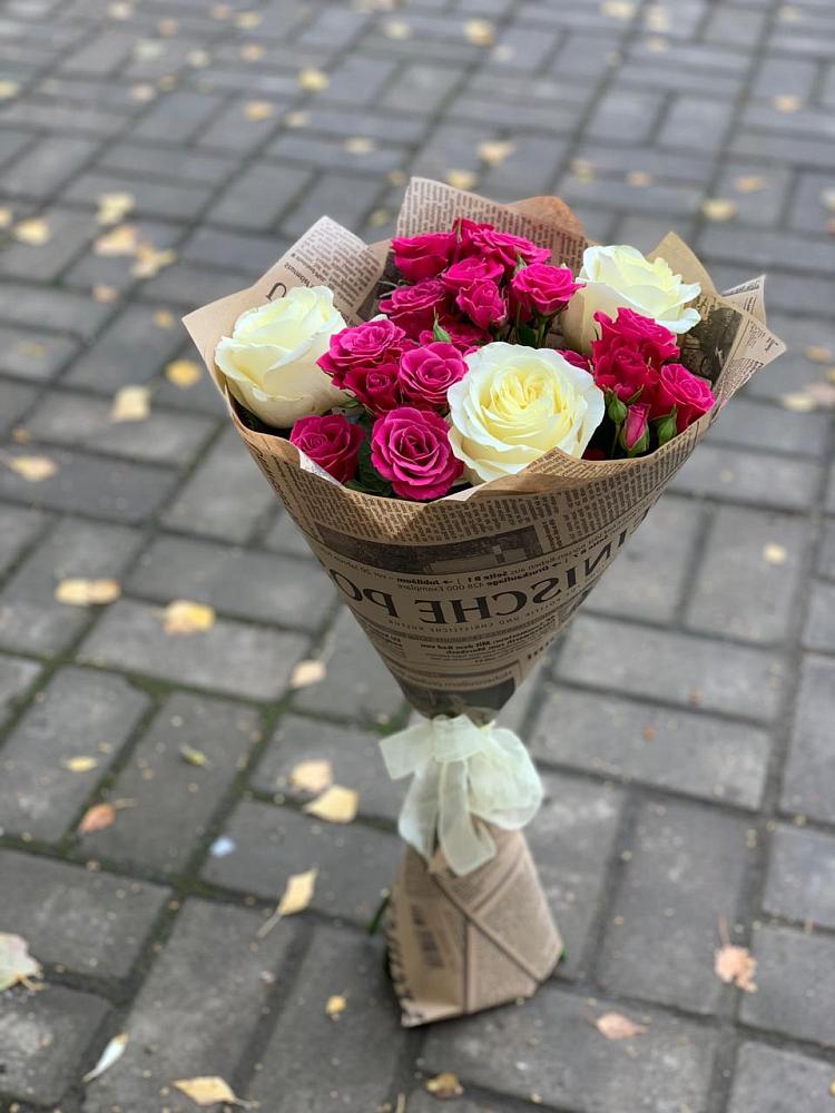 Букет цветов из: Розы в Бахтеево