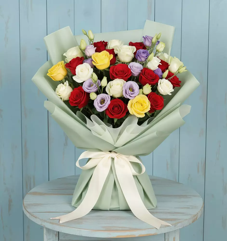 Букет цветов из: Розы в Бахтеево