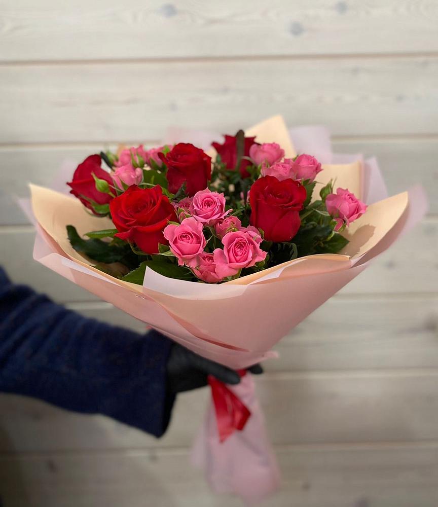 Букет цветов из: Розы в Бахтеево