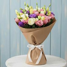 Букет цветов из:  Лизиантусы в Бахтеево