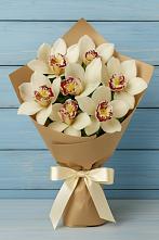 Букет цветов из:  Орхидеи и Розы в Бахтеево