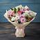 Букет цветов из: Хризантемы, Альстромерии и Розы в Бахтеево